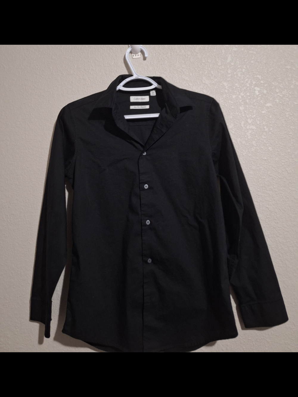 Calvin Klein Womene's Black  Shirt - Classic Fit
